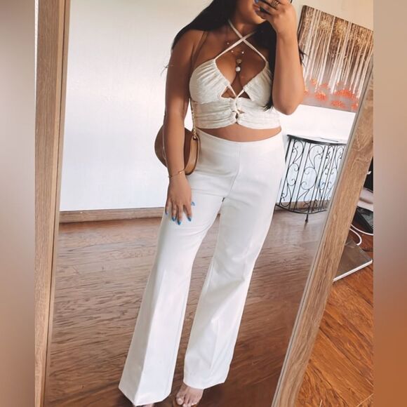 White slack pants - Picture 2 of 3